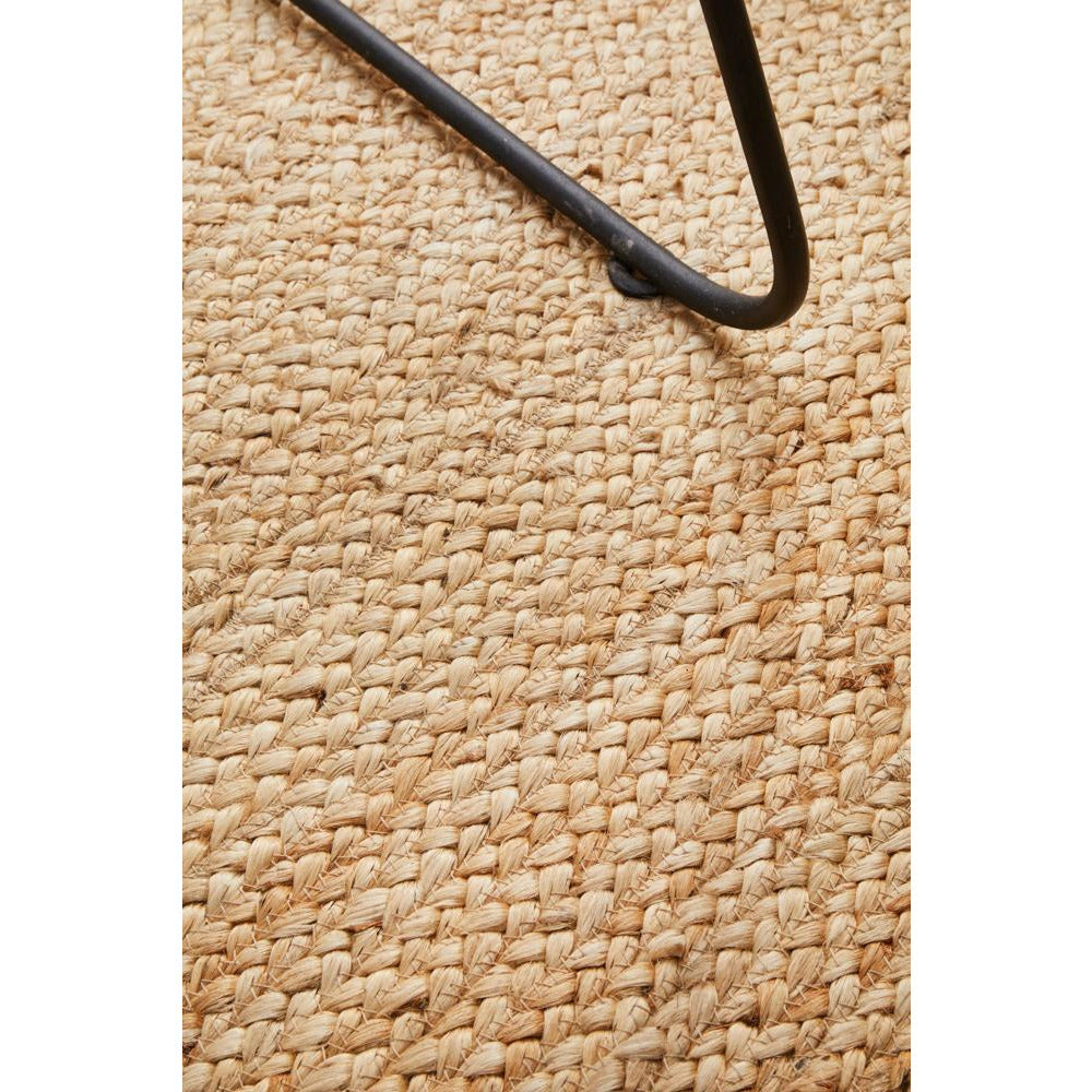 Burleigh 1220 Natural White Border Jute Rug - Rugs Of Beauty - 8
