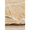 Burleigh 1222 Trellis Patterned White Natural Jute Rug - Rugs Of Beauty - 7