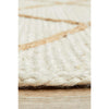 Burleigh 1223 Trellis Patterned White Natural Jute Rug - Rugs Of Beauty - 8