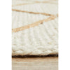 Burleigh 1223 Trellis Patterned White Natural Jute Rug - Rugs Of Beauty - 8