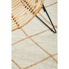Burleigh 1223 Trellis Patterned White Natural Jute Rug - Rugs Of Beauty - 5