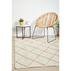 Burleigh 1223 Trellis Patterned White Natural Jute Rug - Rugs Of Beauty - 2