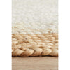 Burleigh 1224 White Natural Border Jute Runner Rug - Rugs Of Beauty - 7