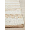 Burleigh 1225 White Natural Striped Jute Rug - Rugs Of Beauty - 6