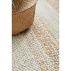 Burleigh 1225 White Natural Striped Jute Rug - Rugs Of Beauty - 8