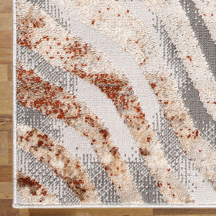 Olya 1756 Grey Multi Coloured Patterned Modern Rug - Rugs Of Beauty - 4