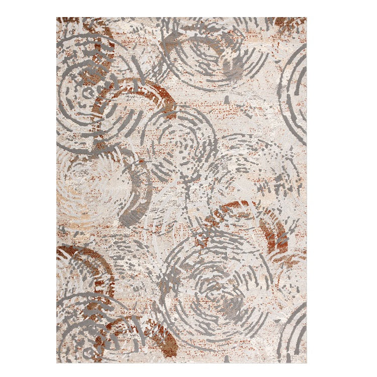 Olya 1760 Grey Multi Coloured Patterned Modern Rug - Rugs Of Beauty - 1