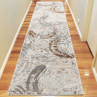 Olya 1760 Grey Multi Coloured Patterned Modern Rug - Rugs Of Beauty - 7