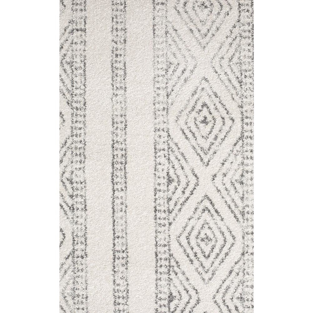 Kemi 1150 Grey Modern Tribal Boho Round Rug - Rugs Of Beauty - 3