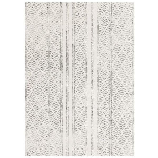 Kemi 1150 Grey Modern Tribal Boho Rug - Rugs Of Beauty - 1