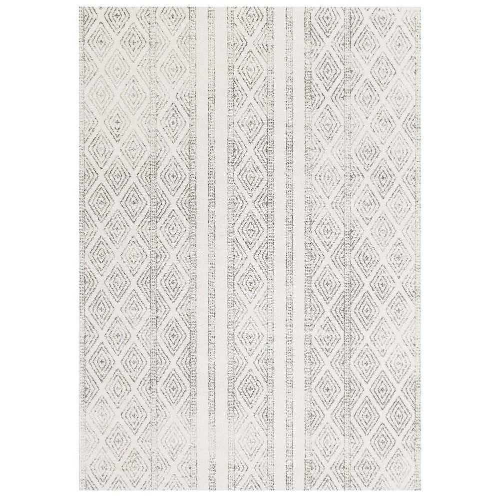 Kemi 1150 Grey Modern Tribal Boho Rug - Rugs Of Beauty - 1