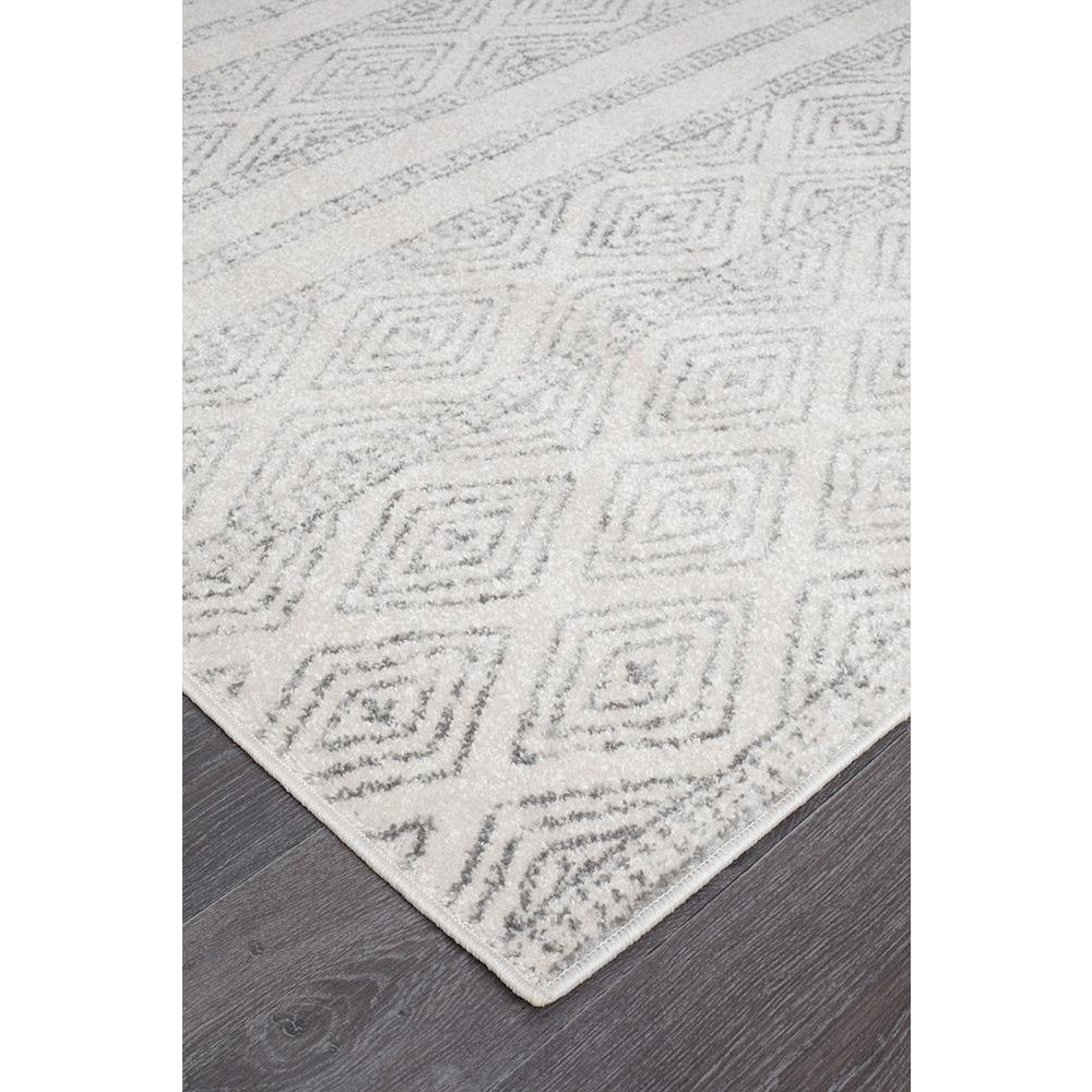 Kemi 1150 Grey Modern Tribal Boho Rug - Rugs Of Beauty - 6