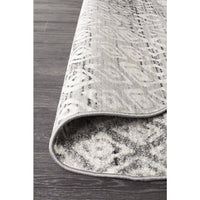 Kemi 1151 Dark Grey Modern Tribal Boho Round Rug - Rugs Of Beauty - 4