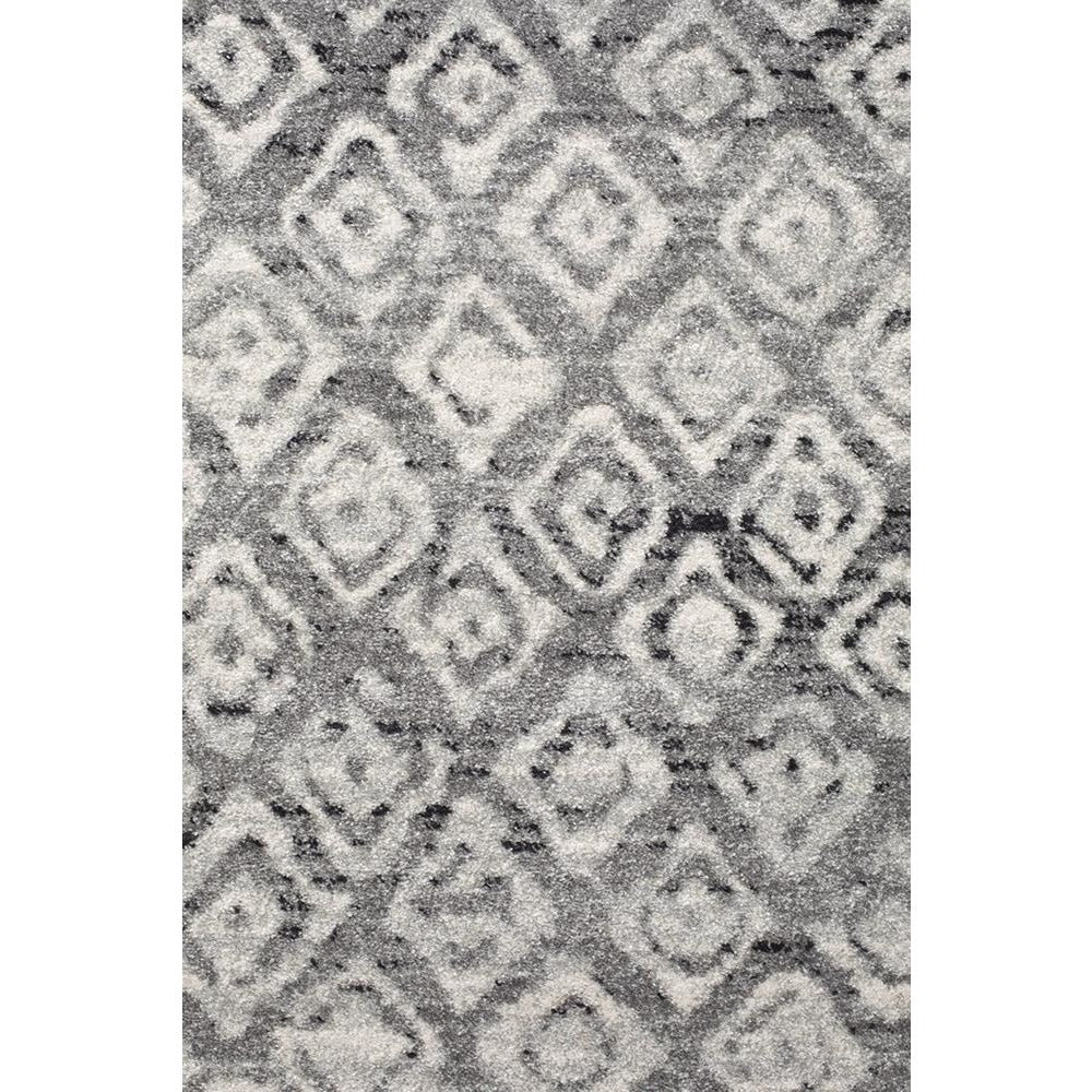 Kemi 1151 Dark Grey Modern Tribal Boho Runner Rug - Rugs Of Beauty - 4
