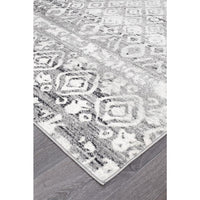 Kemi 1151 Dark Grey Modern Tribal Boho Rug - Rugs Of Beauty - 2