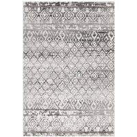 Kemi 1151 Dark Grey Modern Tribal Boho Rug - Rugs Of Beauty - 1