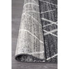 Kemi 1152 Charcoal Grey Modern Tribal Boho Runner Rug - Rugs Of Beauty - 5