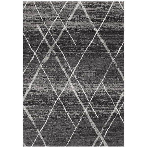 Kemi 1152 Charcoal Grey Modern Tribal Boho Rug - Rugs Of Beauty - 1