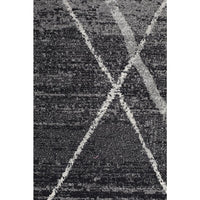 Kemi 1152 Charcoal Grey Modern Tribal Boho Rug - Rugs Of Beauty - 4
