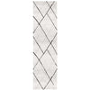 Kemi 1152 Grey Modern Tribal Boho Runner Rug - Rugs Of Beauty - 1