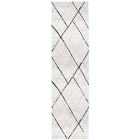 Kemi 1152 Grey Modern Tribal Boho Runner Rug - Rugs Of Beauty - 1