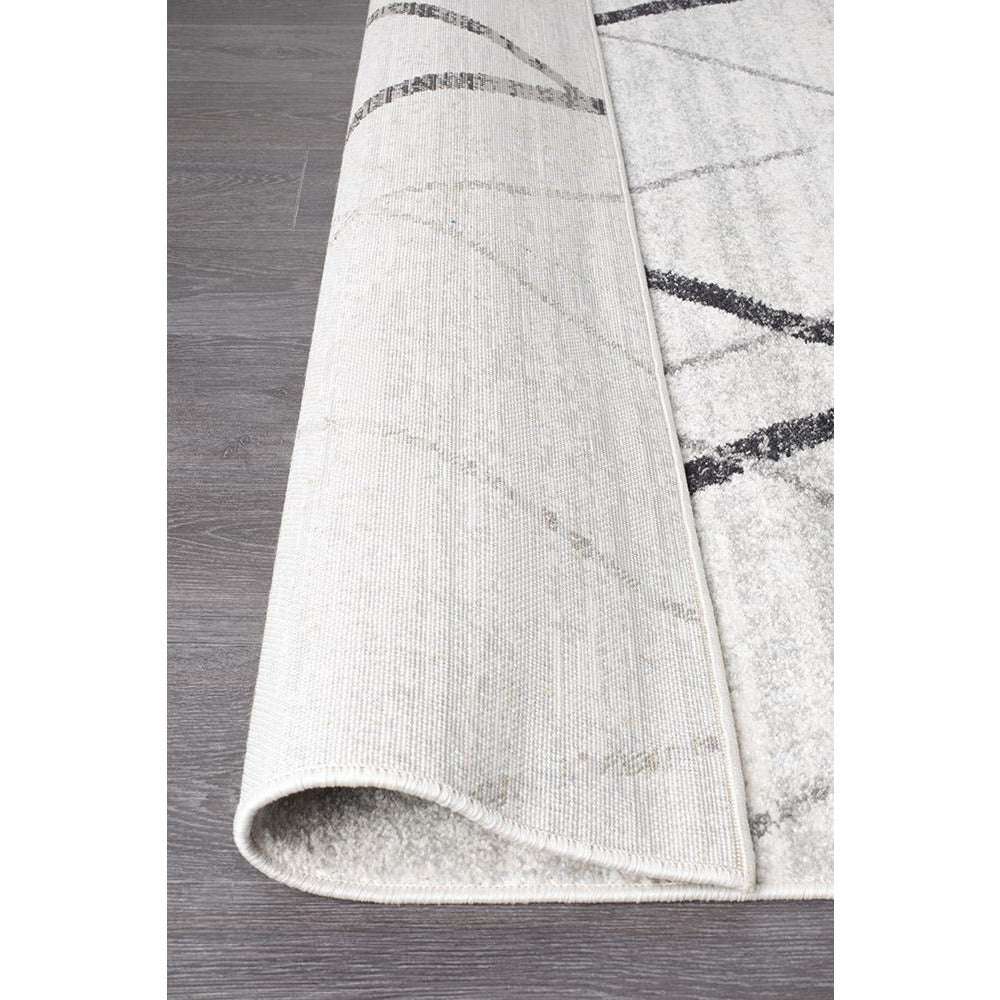 Kemi 1152 Grey Modern Tribal Boho Runner Rug - Rugs Of Beauty - 5