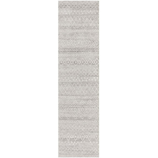Kemi 1153 Grey Modern Tribal Boho Runner Rug - Rugs Of Beauty - 1