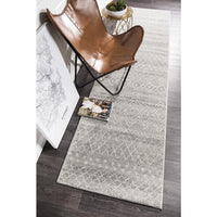 Kemi 1153 Grey Modern Tribal Boho Runner Rug - Rugs Of Beauty - 6
