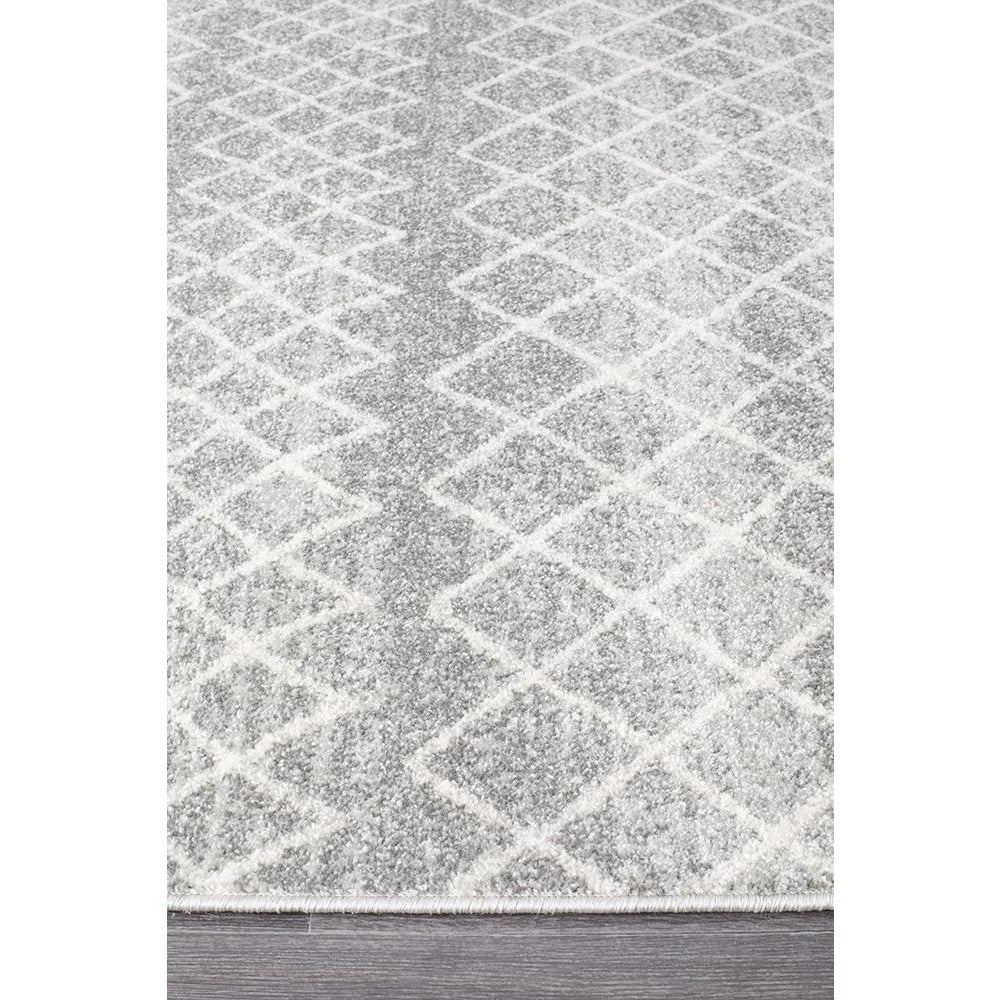 Kemi 1153 Grey Modern Tribal Boho Rug - Rugs Of Beauty - 3