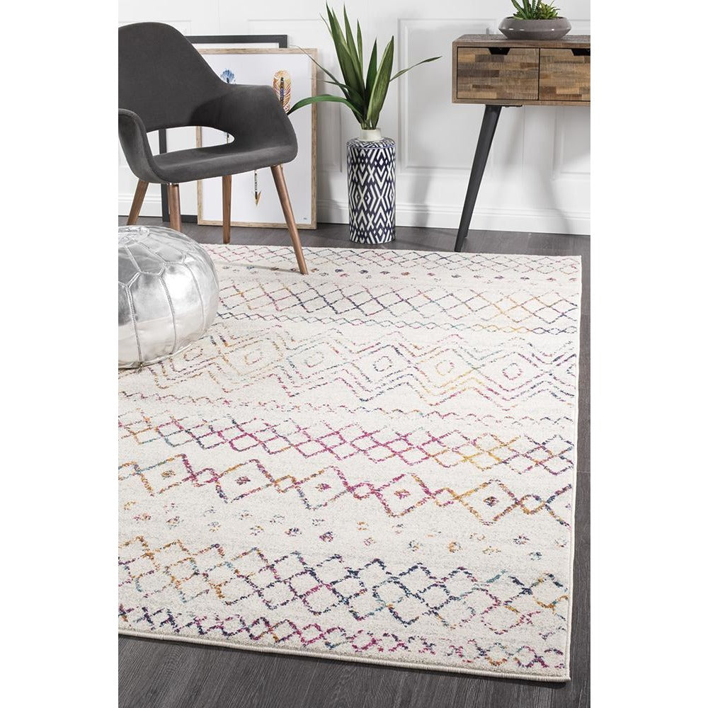 Kemi 1153 Multi Coloured Modern Tribal Boho Rug - Rugs Of Beauty - 6