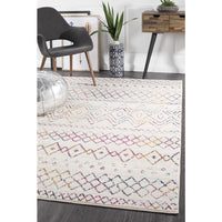 Kemi 1153 Multi Coloured Modern Tribal Boho Rug - Rugs Of Beauty - 6