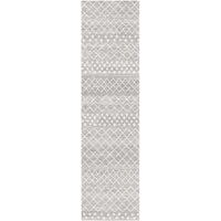 Kemi 1154 Silver Grey Modern Tribal Boho Runner Rug - Rugs Of Beauty - 1