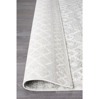 Kemi 1154 Silver Grey Modern Tribal Boho Rug - Rugs Of Beauty - 5