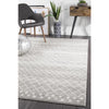 Kemi 1154 Silver Grey Modern Tribal Boho Rug - Rugs Of Beauty - 6