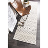 Kemi 1154 White Modern Tribal Boho Runner Rug - Rugs Of Beauty - 6