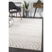 Kemi 1154 White Modern Tribal Boho Rug - Rugs Of Beauty - 6