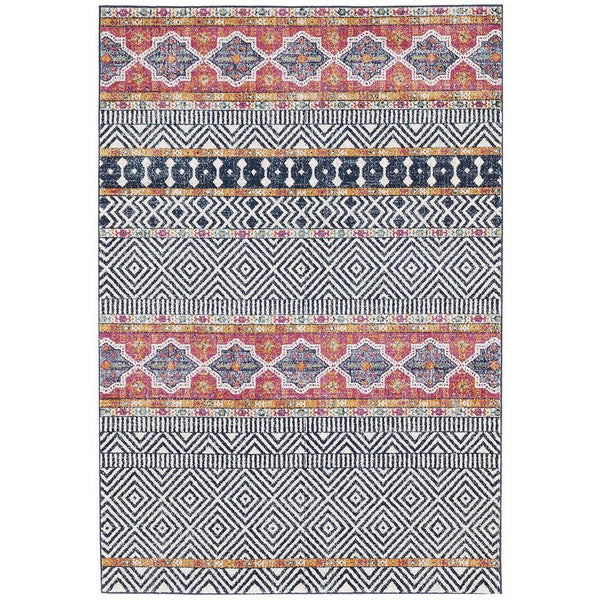 Kemi 1155 Multi Coloured Modern Tribal Boho Rug - Rugs Of Beauty - 1