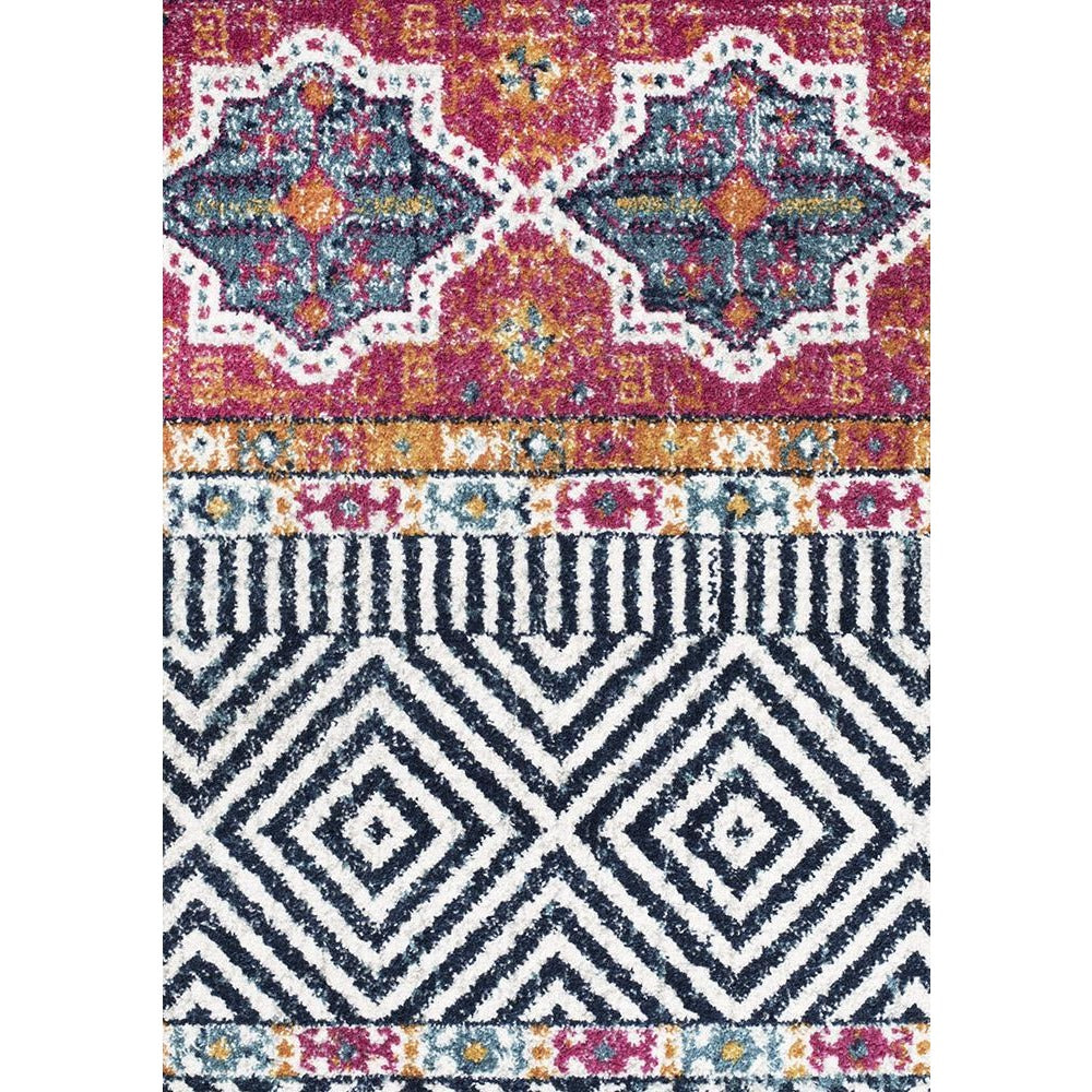 Kemi 1155 Multi Coloured Modern Tribal Boho Rug - Rugs Of Beauty - 4