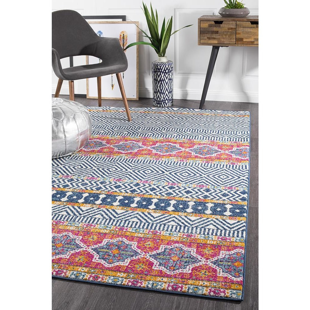 Kemi 1155 Multi Coloured Modern Tribal Boho Rug - Rugs Of Beauty - 6