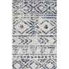 Kemi 1156 Blue Modern Tribal Boho Round Rug - Rugs Of Beauty - 3