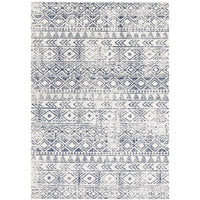 Kemi 1156 Blue Modern Tribal Boho Rug - Rugs Of Beauty - 1