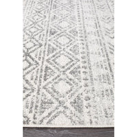 Kemi 1156 Grey Modern Tribal Boho Runner Rug - Rugs Of Beauty - 3
