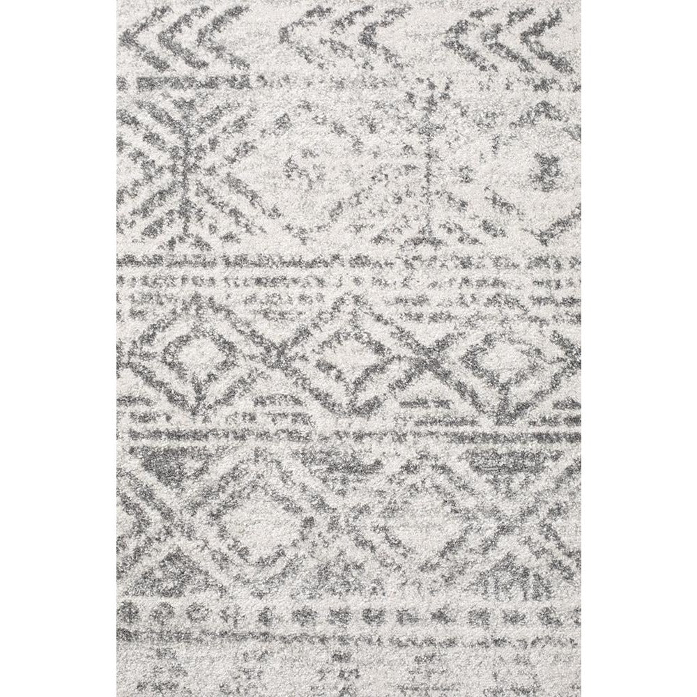 Kemi 1156 Grey Modern Tribal Boho Runner Rug - Rugs Of Beauty - 4