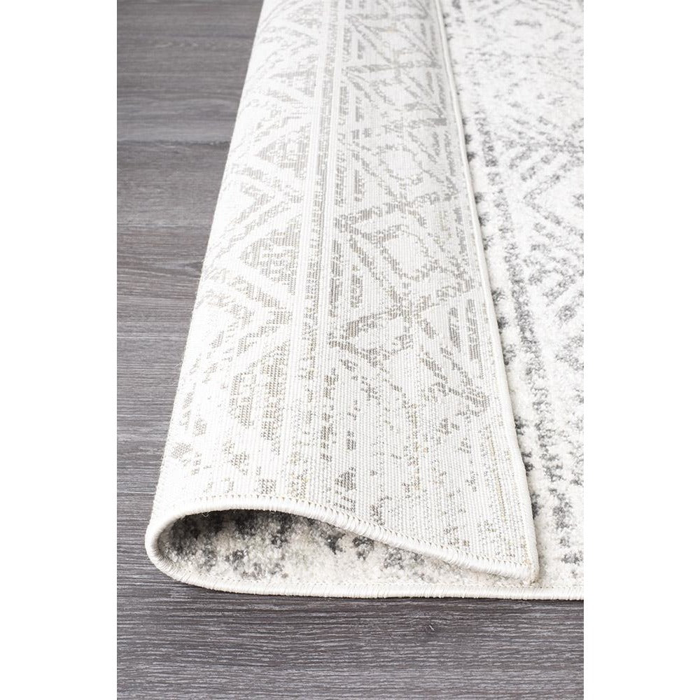 Kemi 1156 Grey Modern Tribal Boho Runner Rug - Rugs Of Beauty - 5