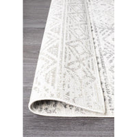Kemi 1156 Grey Modern Tribal Boho Runner Rug - Rugs Of Beauty - 5