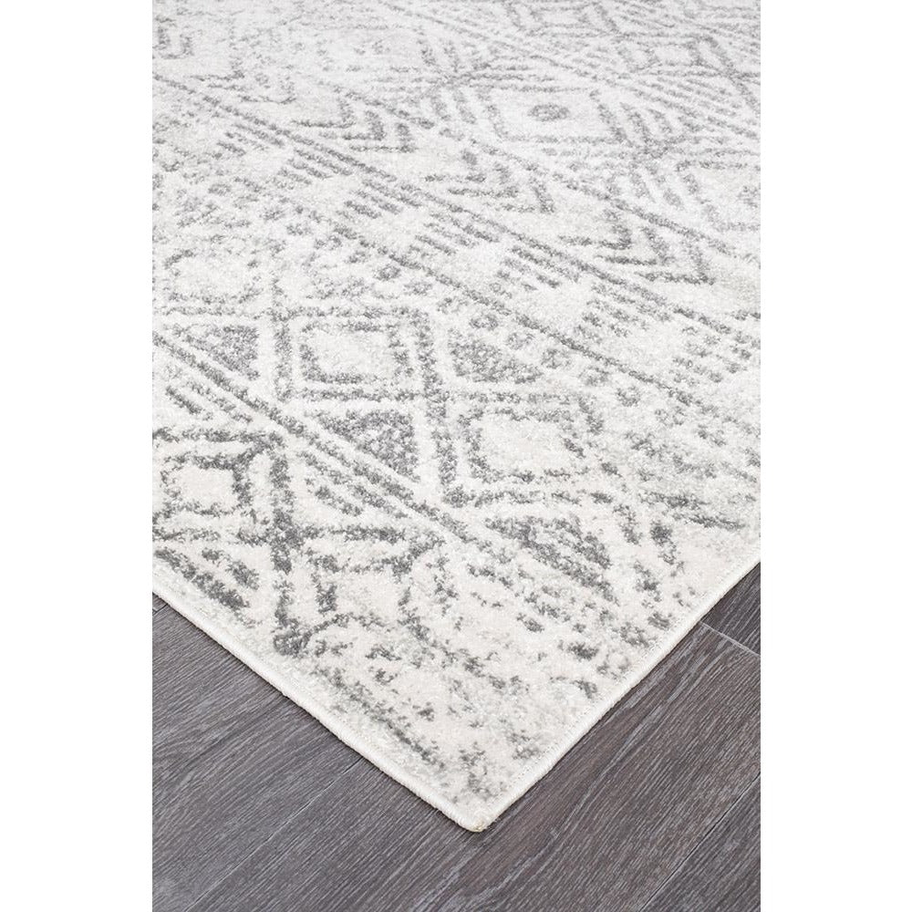 Kemi 1156 Grey Modern Tribal Boho Rug - Rugs Of Beauty - 2