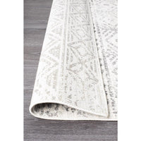 Kemi 1156 Grey Modern Tribal Boho Rug - Rugs Of Beauty - 5
