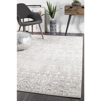 Kemi 1156 Grey Modern Tribal Boho Rug - Rugs Of Beauty - 6