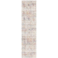 Kemi 1156 Multi Coloured Modern Tribal Boho Runner Rug - Rugs Of Beauty - 1