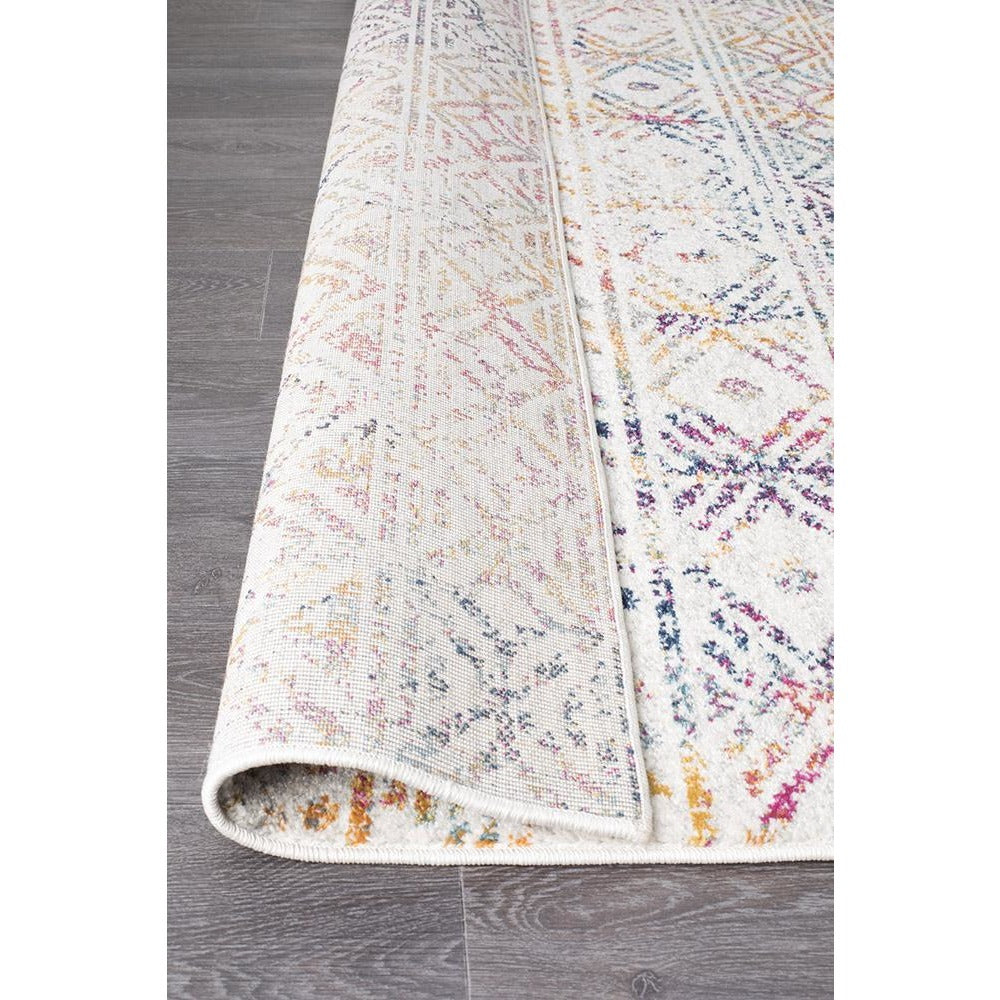 Kemi 1156 Multi Coloured Modern Tribal Boho Runner Rug - Rugs Of Beauty - 5